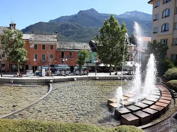 Saint Vincent, peaceful town surrounded in the Alps